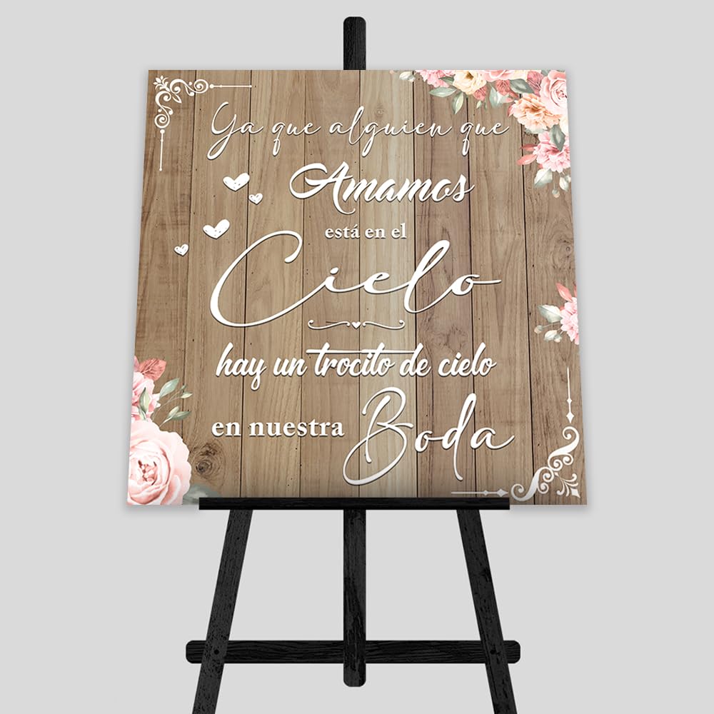 Decoración Boda | Cartel Cielo IIII | 70cm x 70cm
