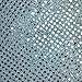 Small Dot Confetti Sequin Fabric 45 inches Wide Sold by The Yard (Baby Blue)