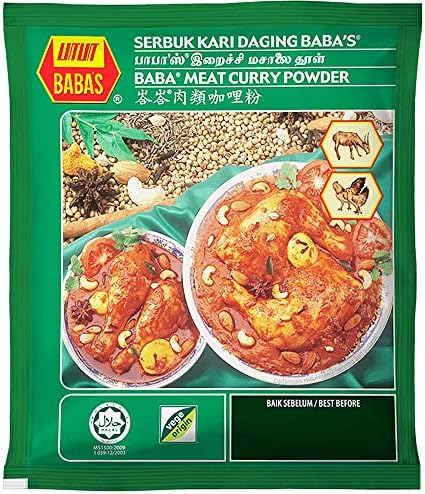 Babas Meat Curry Powder, 8 Ounce