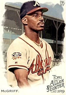 2019 Topps Allen & Ginter #273 Fred McGriff Atlanta Braves Baseball Card
