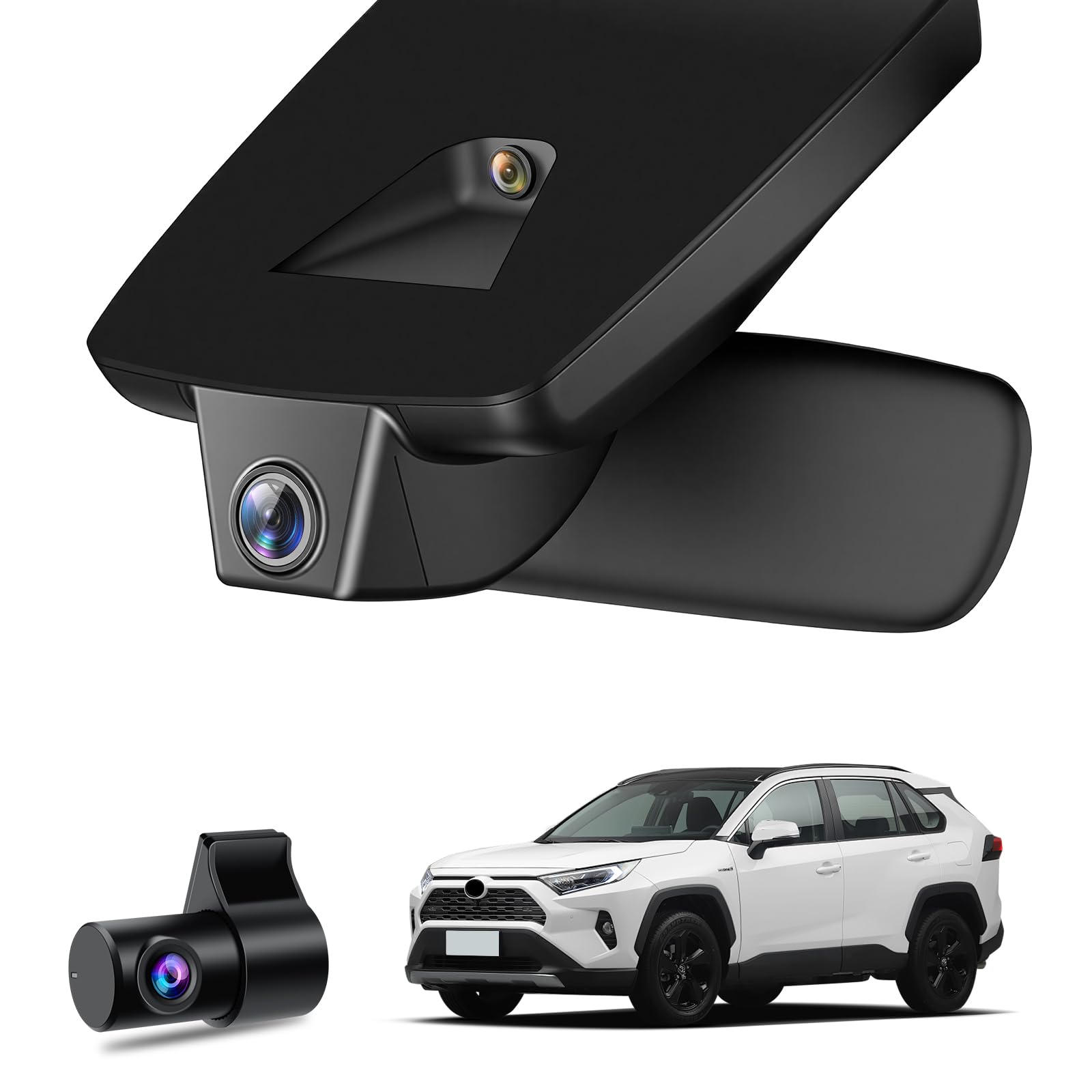 Leadfan 4K+1080P Dash Cam Front and Rear for Toyota RAV4 2022 2023 2024 2025 2026 LE Limited SE Adventure XLE Premium XSE, OEM Look, Free 128GB Card, App & WiFi, Dash Camera with Loop Recording-image-27