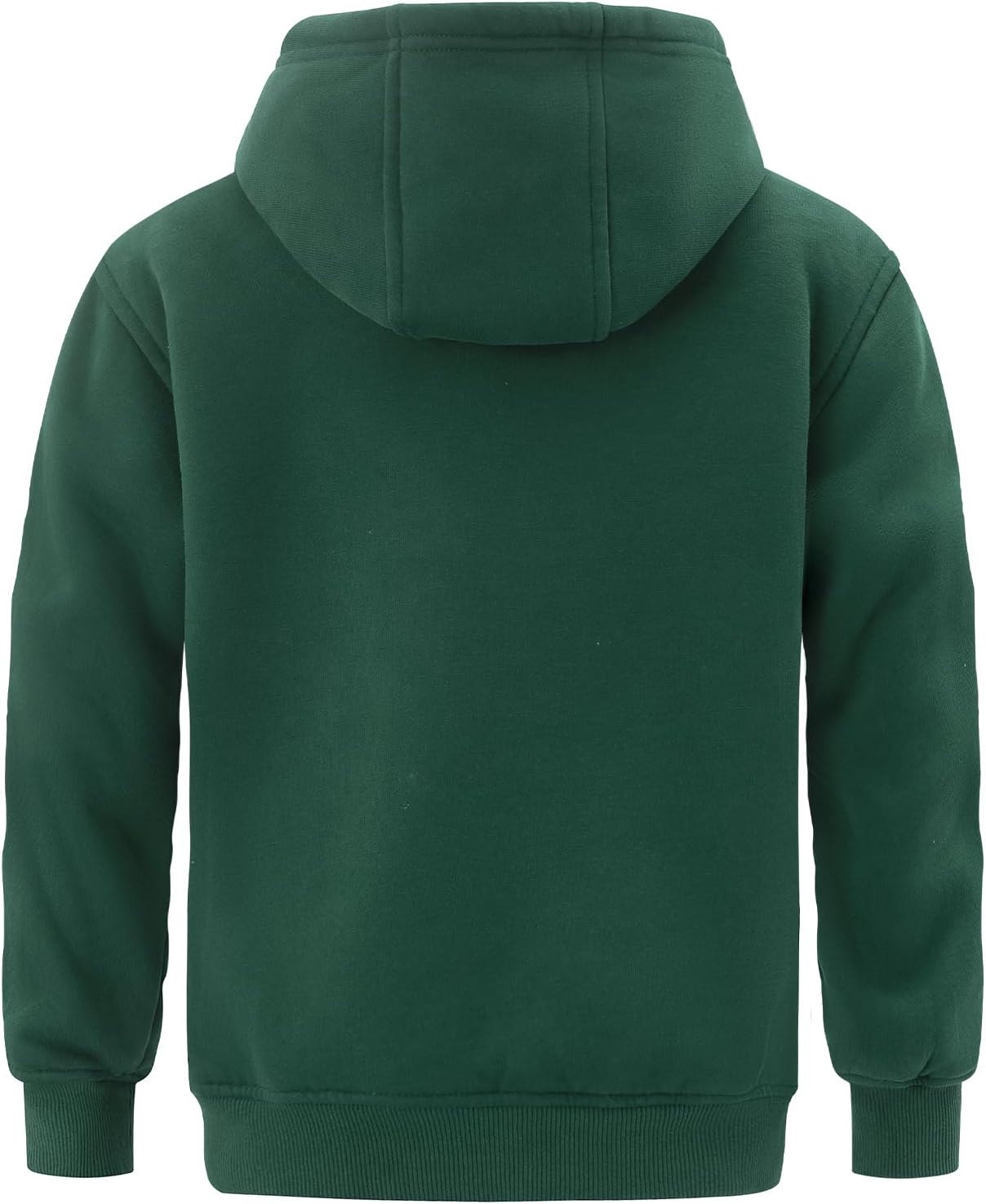 Spring&Gege Boys Girls Fleece Sherpa Lined Hoodie Kids Winter Warm Pullover Hooded Sweatshirts - Image 6