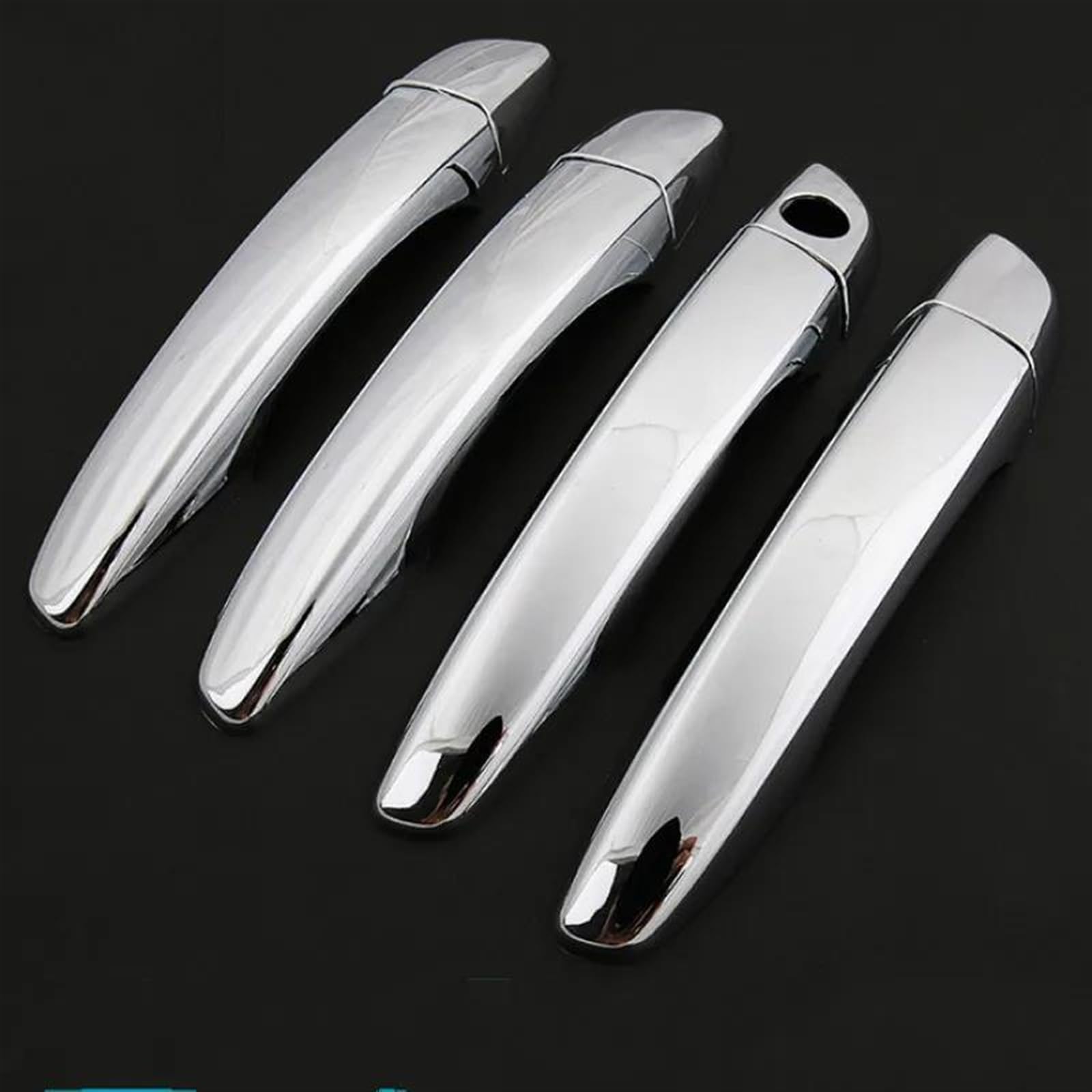 NOHEEU Car Accessories Door Handle Trim ABS Exterior Strip Cover Decorative for Peugeot 508 508sw 508RXH 2012-2018