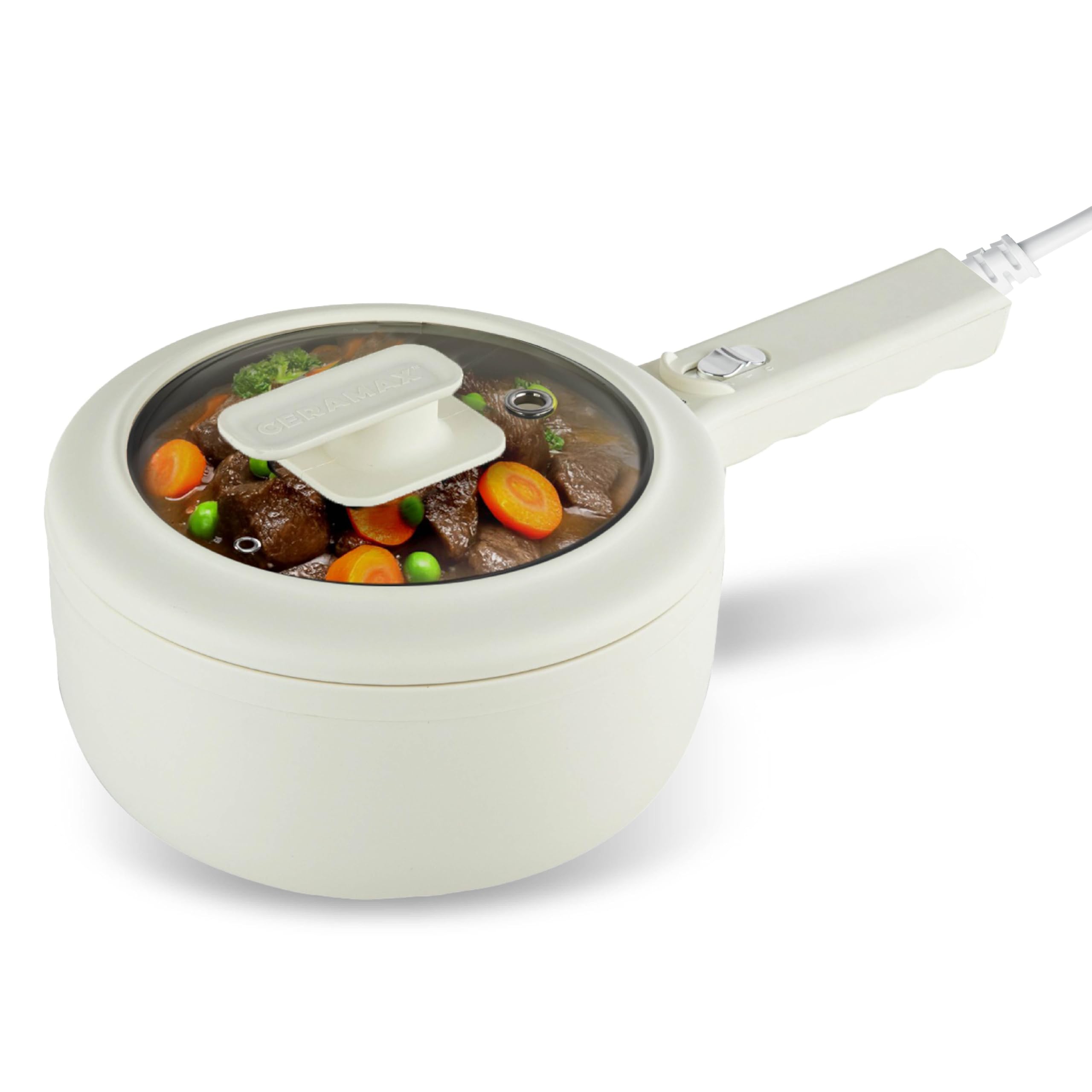 Amazon.com: CERAMAX Electric Hot Pot for Cooking, Portable Hotpot