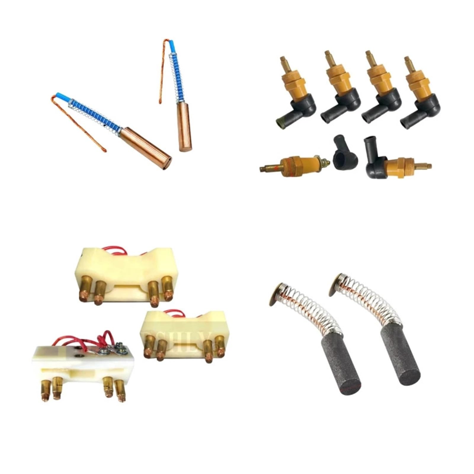 Akcesoria do szczotek węglowych Szczotka tarczowa o wysokiej zawartości miedzi, szczotka regulatora napięcia, 12 mm, 14 mm, 16 mm, 18 mm, 20 mm (20 x 50 1 szt.)