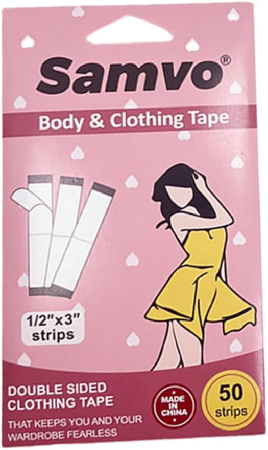 SKYTOUCH Double Sided Clothes Tape for Women, Double Sided Body Tape and Clothing Tape, Fashion