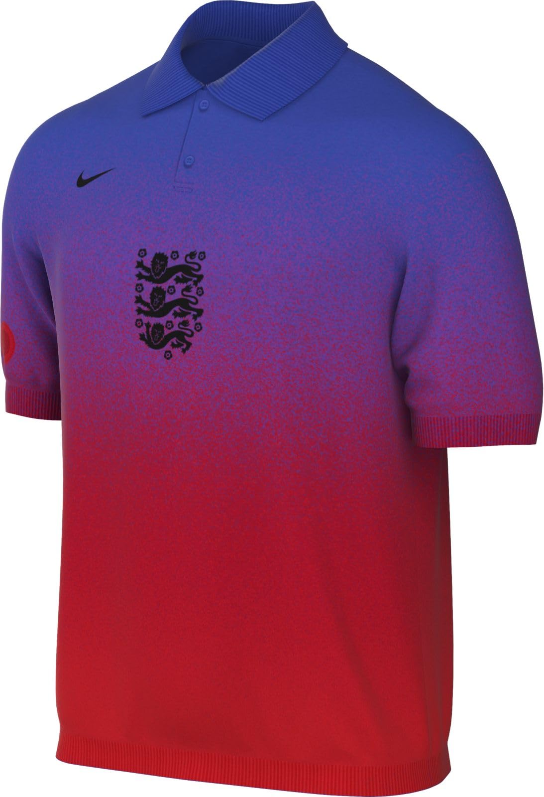 England Club Nike HF5125-​405 - Polo da Calcio da Uomo, Hyper Blue/​Challenge Red/​Nero, M