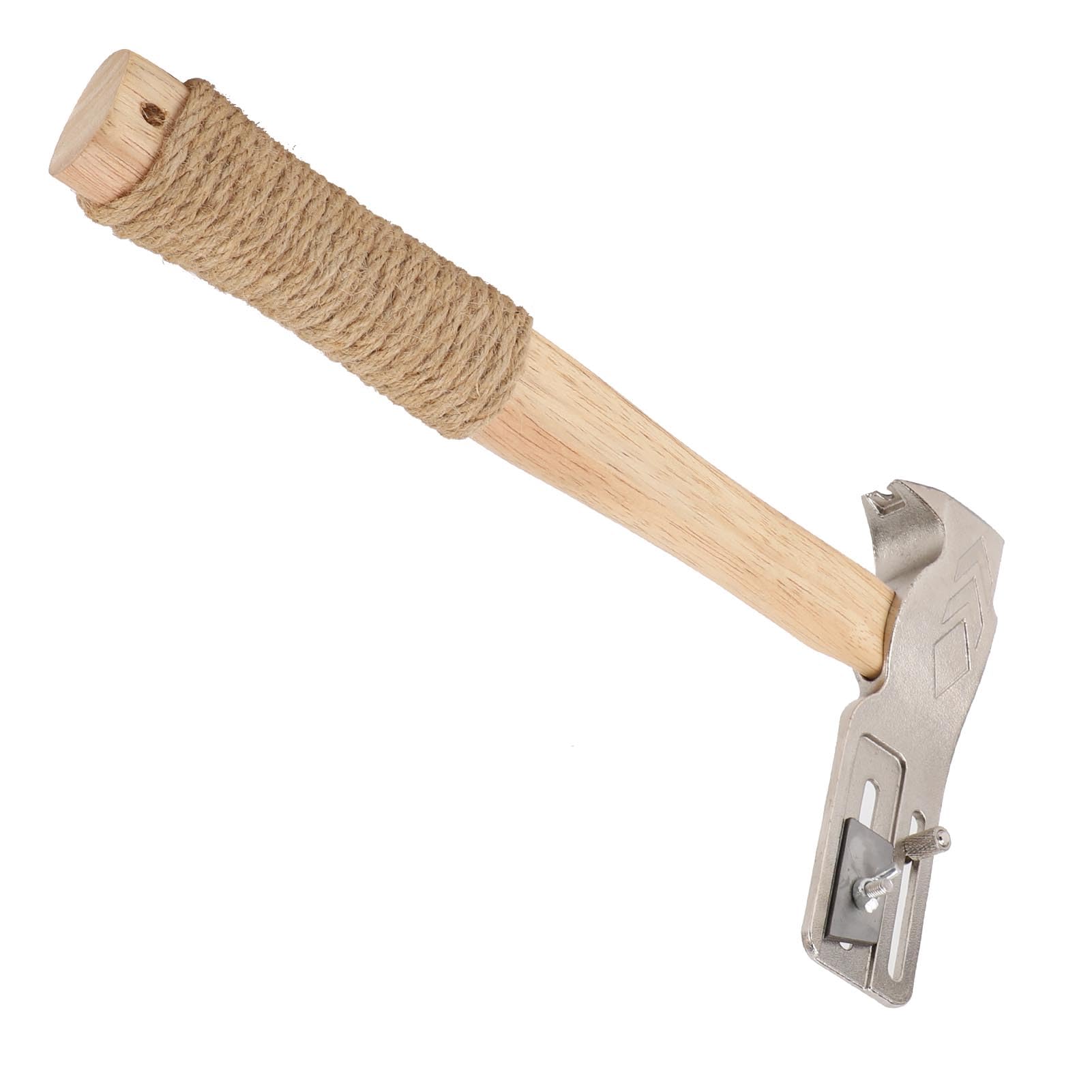Martello per Tetti, Martelli Shingler Portatili Multi -funzionalità con Manico Ergonomico, Tetto di Hacha para, Supporto per Unghie Magnetico per la Riparazione della