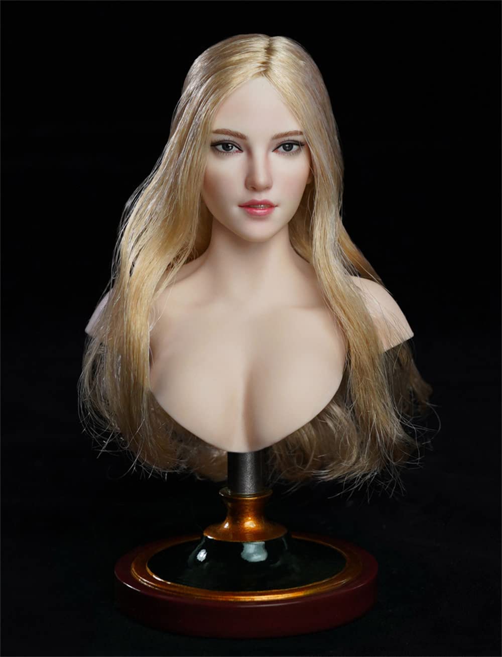 1/6 女性ヘッドB : Light Gold Long Straight 楽天市場】1/6 女性ヘッド（フィギュア｜コレクション）：ホビー