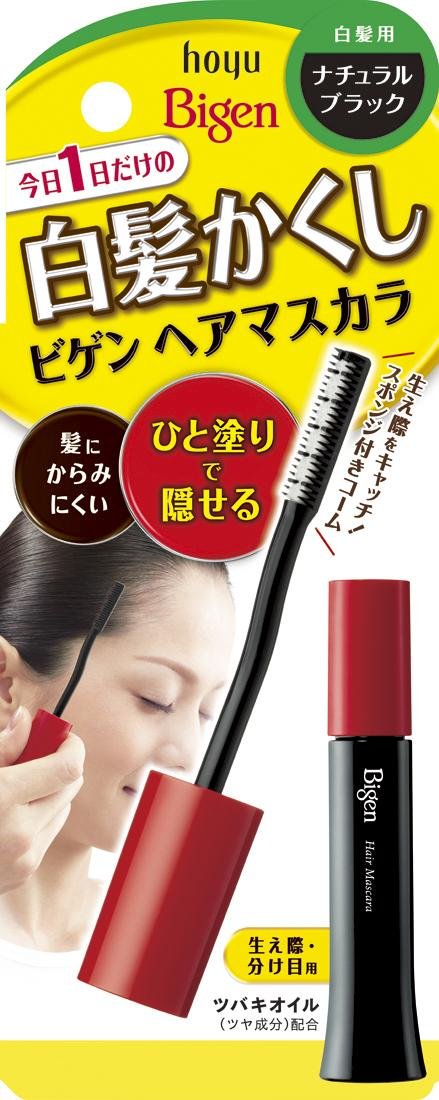 Amazon | ホーユー ビゲン ヘアマスカラ (ナチュラルブラック) 15mL