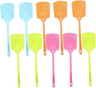 SECFOU 10 Pçs Mata- Resistente Mata- De Mão Bonito Mata- Grande R Mata- De Plástico De Dois Lados Alça Defletor Conjunto De Mata- Infantil Doméstico