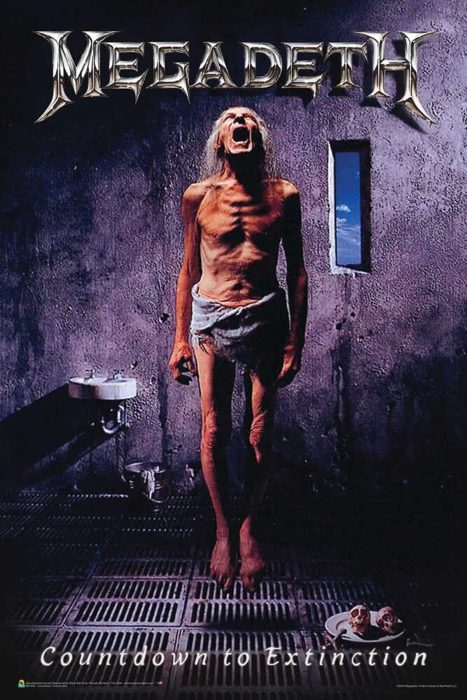 Amazon.com: Scorpio Posters Megadeth - Countdown Officially