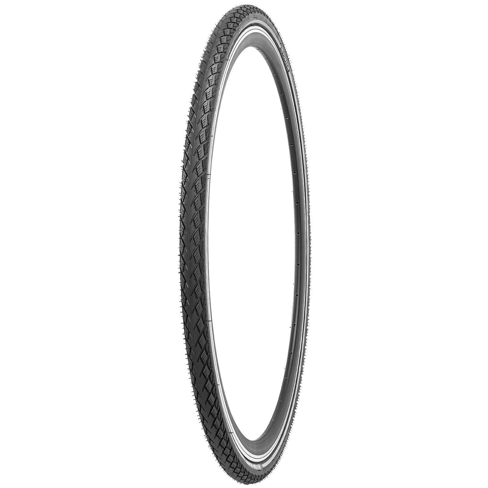 YunSCM 2 pneumatici per bicicletta in nylon 60TPI antiforatura, 26 pollici, 26 x 1,75, rivestimento 47-559, compatibili con città/strada, 26 x 1,75, pneumatici pieghevoli con strisce riflettenti