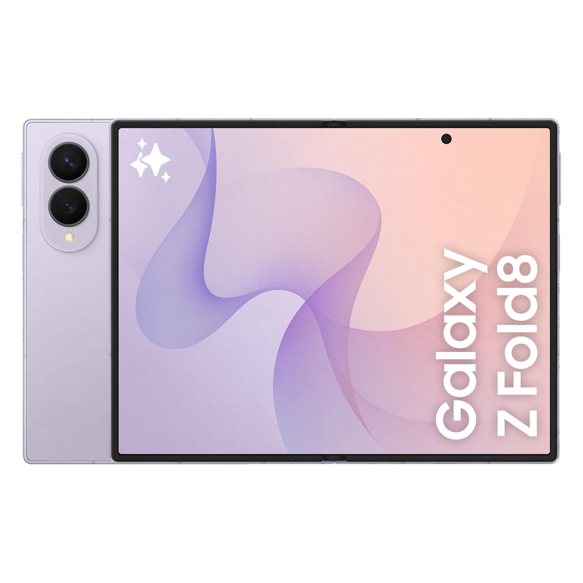 Samsung Galaxy Z Fold8, 1TB, Lavender [Versione Italiana] | Nuovo Formato, Rapporto Display Esterno 10:16 | Interno 4:3, Processore Potente, 4800 mAh, Camera 50MP, Assistente Foto