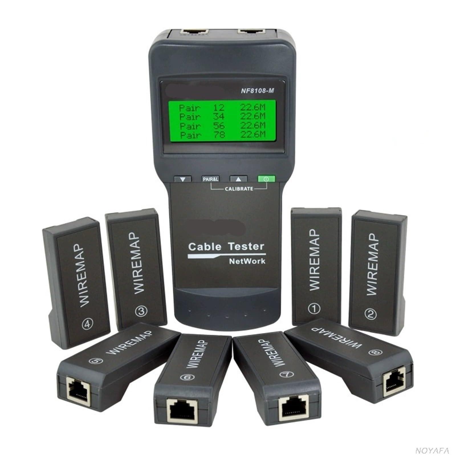 Analizador de red, Probador De Cables Red NF-8108M