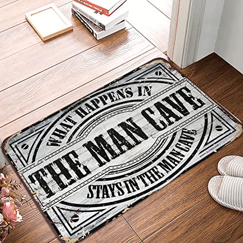 Tapis de sol Man Cave 50x80 cm pour bureau et cave de loisirs - 2