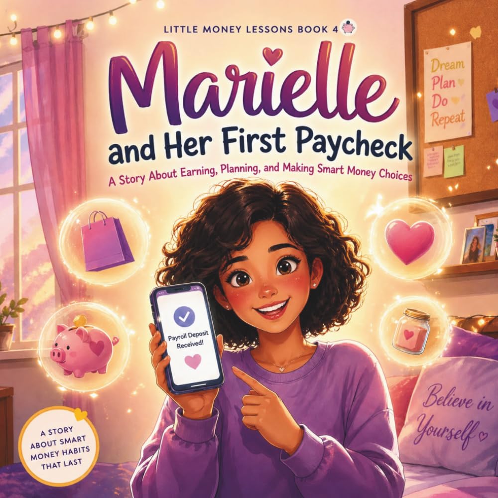Marielle and Her First Paycheck: A Story About Earning, Planning and Making Smart Money Choices (Little Money Lessons)