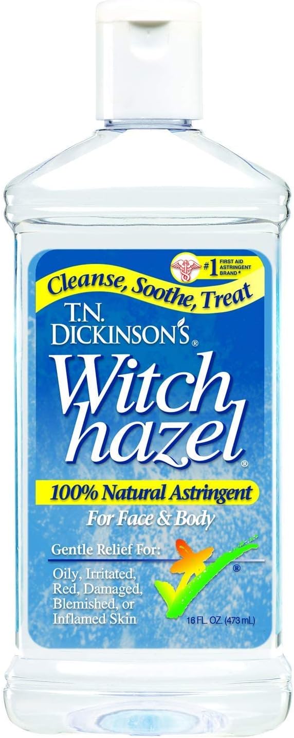 T.N. Dickersons Witch Hazel Astringent - 16oz, Pack of 2