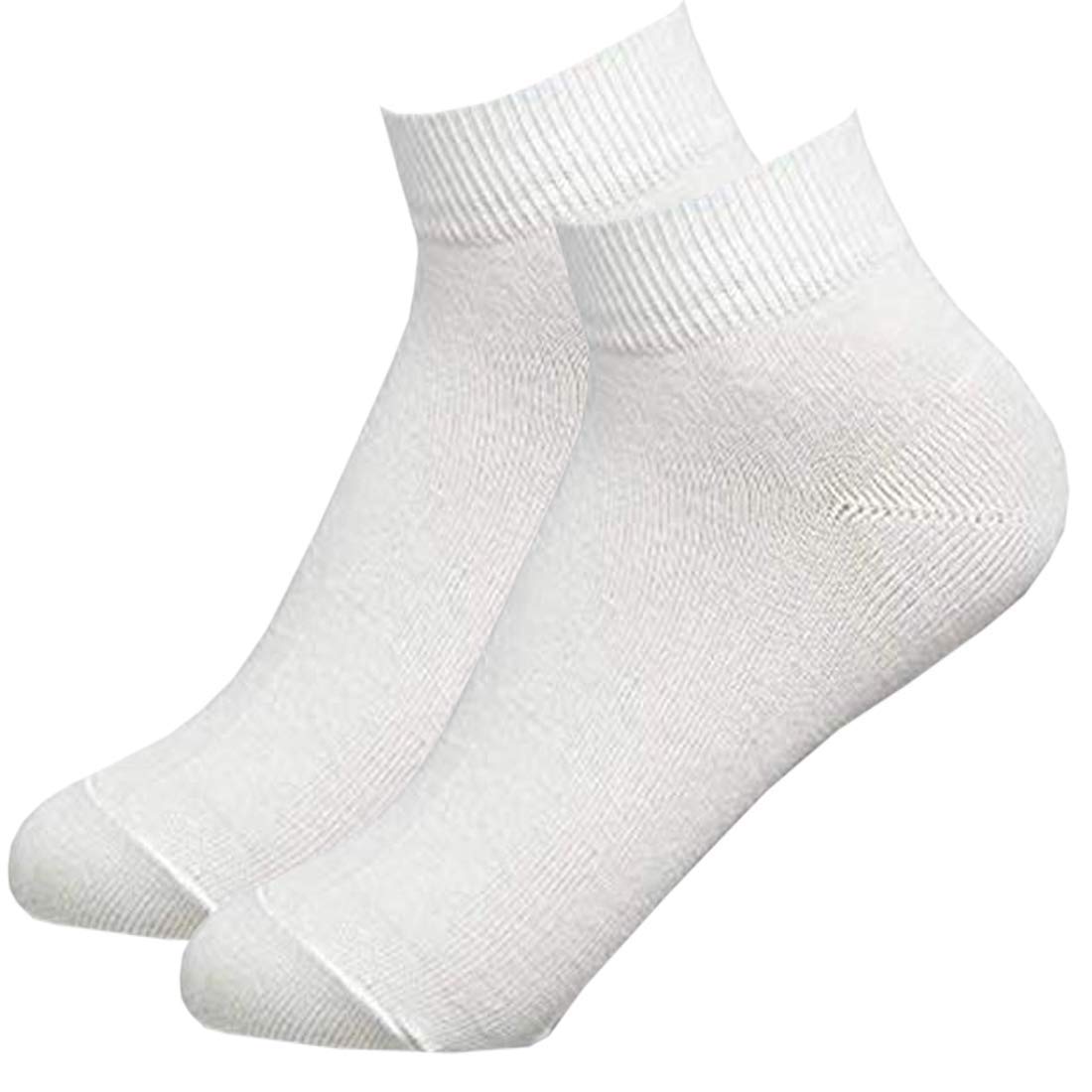 malvina Boy's & Girl's Ankle Length Highly Stretchable Sports Socks (White)-(Pack of 2)-picture-21