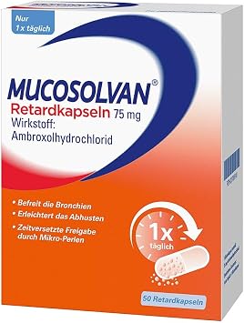 Mucosolvan Prolonged-release capsules 75 mg