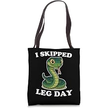 Funny Snake Legless Lizard Tote Bag
