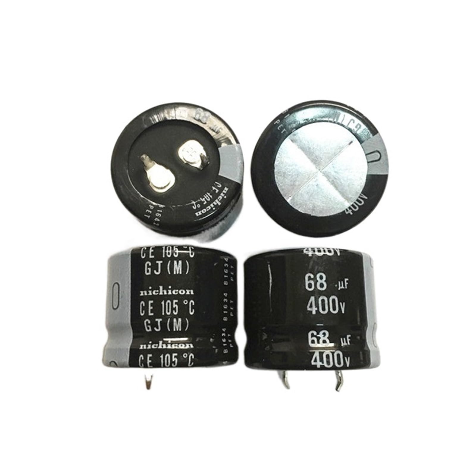 Condensateur PSU encliquetable 68uf 400v GJ pour réparer une alimentation