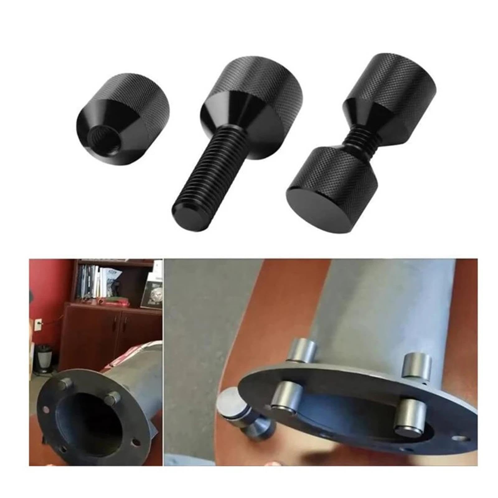 Set di perni a due fori in alluminio da 1-1/8"