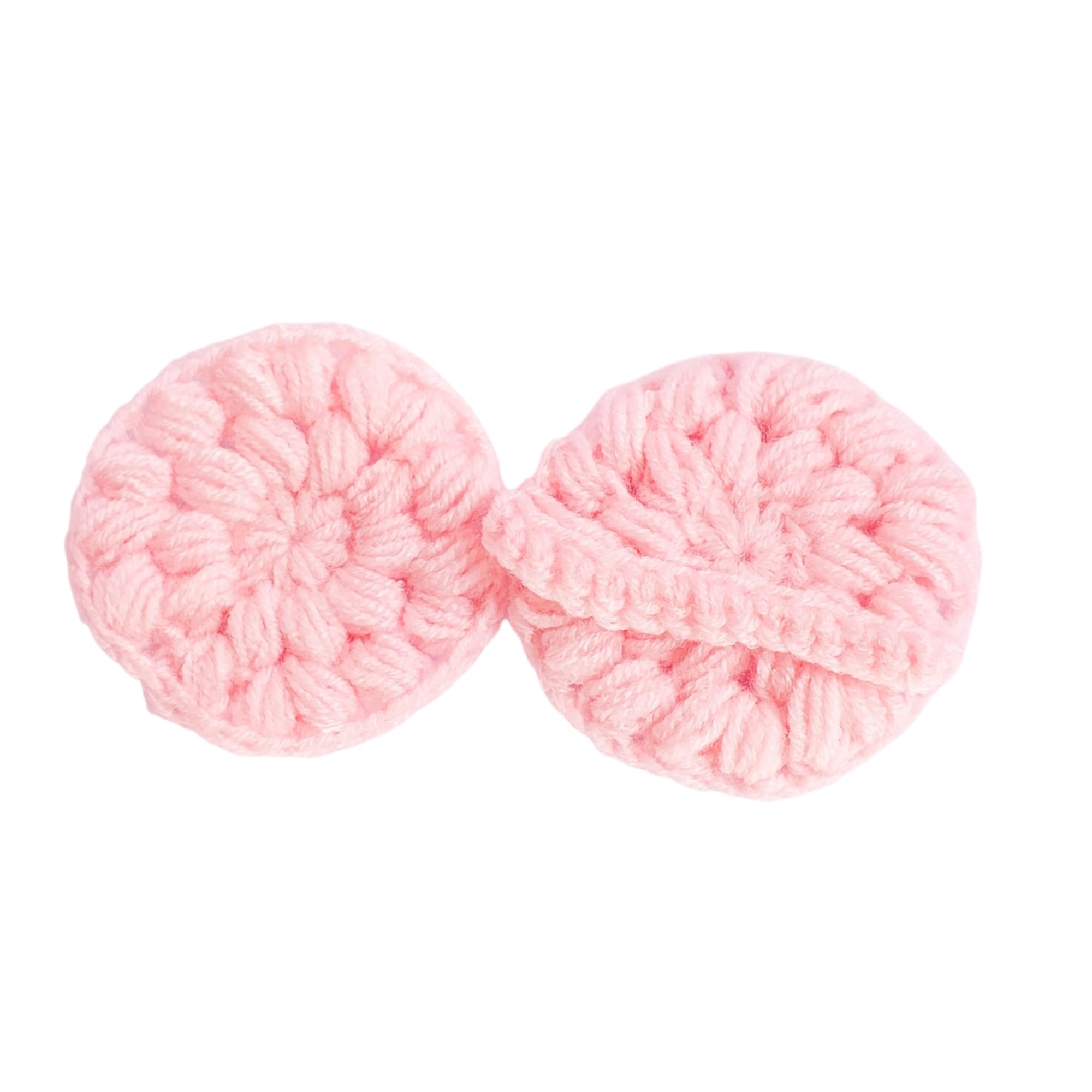 Handcrafted Soft and Warm Winter Crochet Earmuffs-picture-17