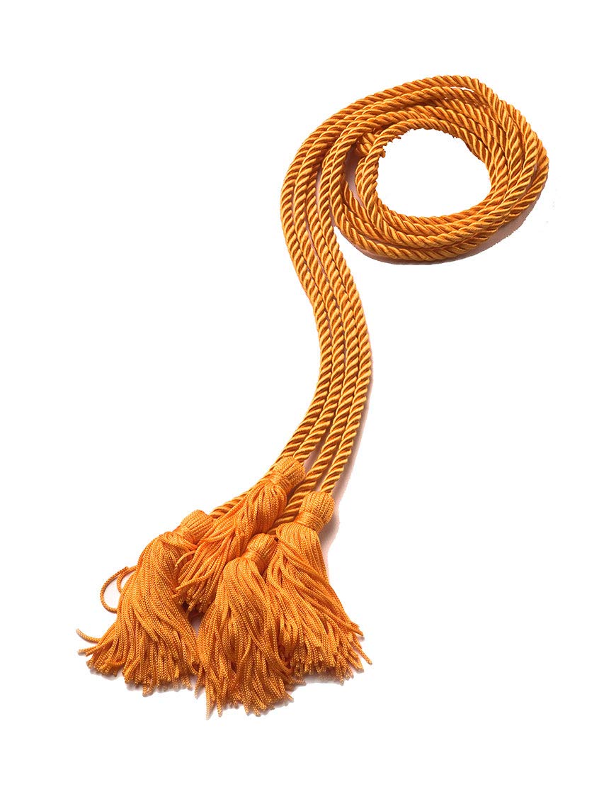 2-Pack Graduation Honor Cords - Gold Tassel Ropes For Ceremony - View #8