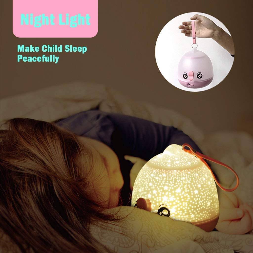 YXCKG Luz Nocturna para Niños, Proyector De Luz Estrellas Galaxia para Habitación Luces De Fiesta Decoración De Estrellas De Techo, Proyector De Nebulosa Giratorio, Mejor Regalo, Cumpleaños, Navidad