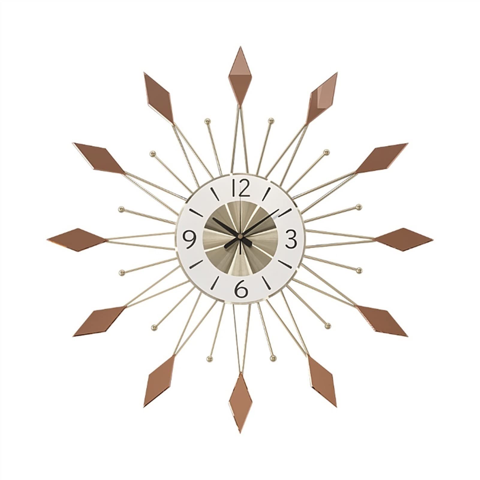 Horloge murale moderne design flottant pour sublimer la déco du salon