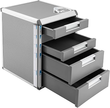 5 Office Lateral File Cabinets - Metal Lateral File Cabinet with Lock, Storage Cabinet with Drawers Under Desk Metal Filing Cabinet for Home Office for Legal/Letter A4 Size