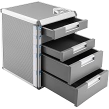 5 Office Lateral File Cabinets - Metal Lateral File Cabinet with Lock, Storage Cabinet with Drawers Under Desk Metal Filing Cabinet for Home Office for Legal/Letter A4 Size