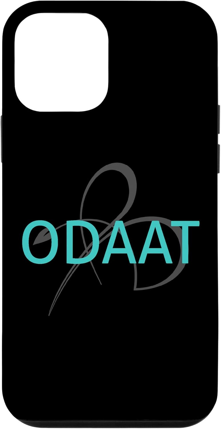 iPhone SE (2020) / 7 / 8 Bright Line Eating ODAAT - Black and Teal Case