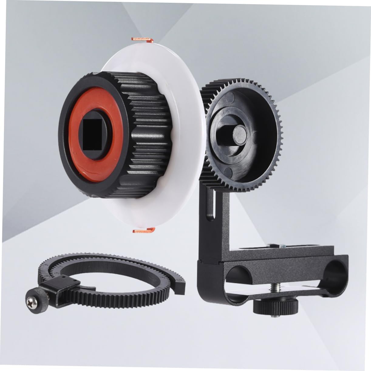 Aluminum Alloy Follow Focus Rig for Camera Follow Focus Ring Kit Damping for Professional Filmmakers