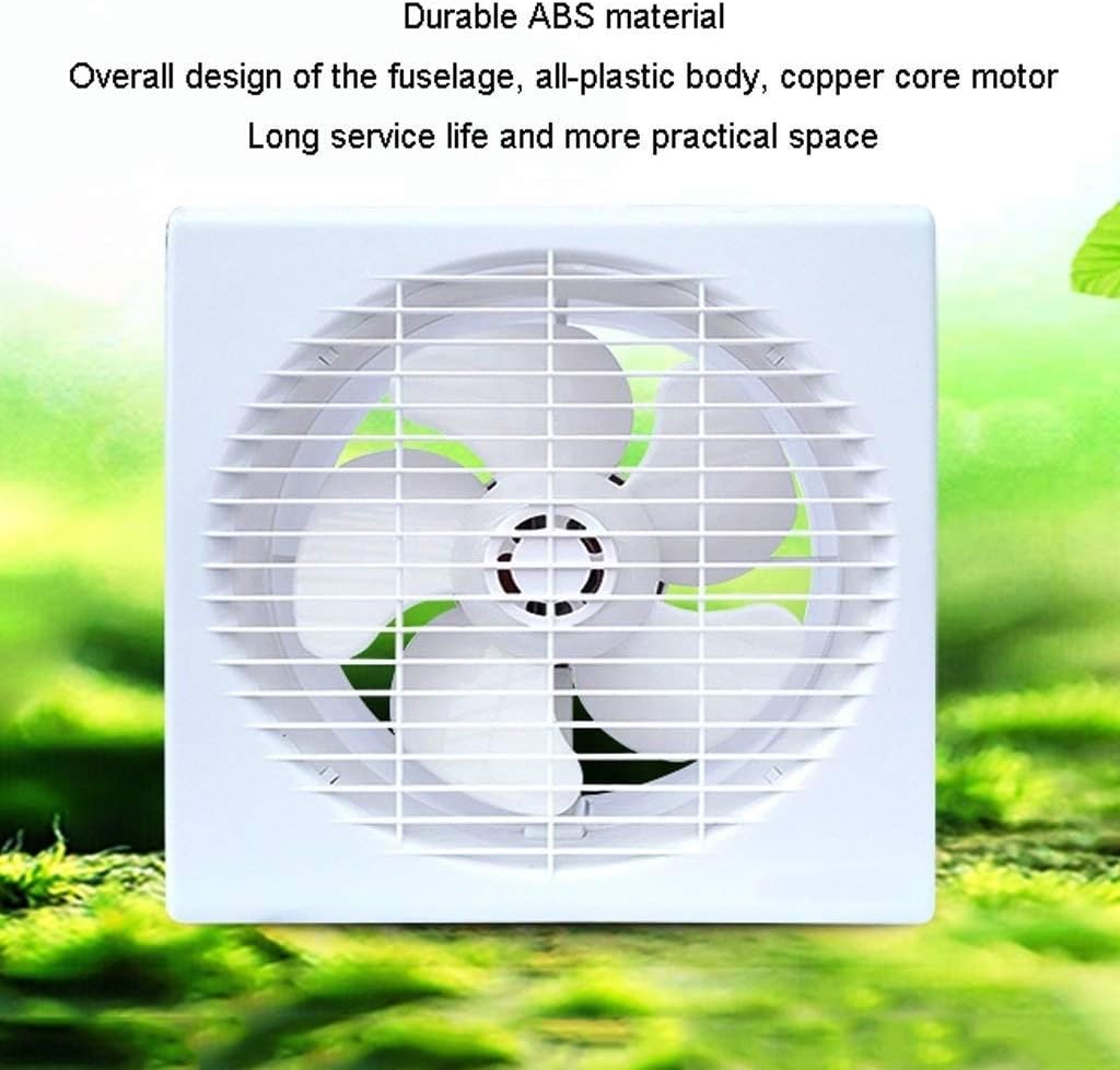 Ventilation Exhaust Fan, Strong Exhaust Extractor Fan Wall Mount Ceiling Exhaust Fan Built-in Household Ventilation Fans Without Plug