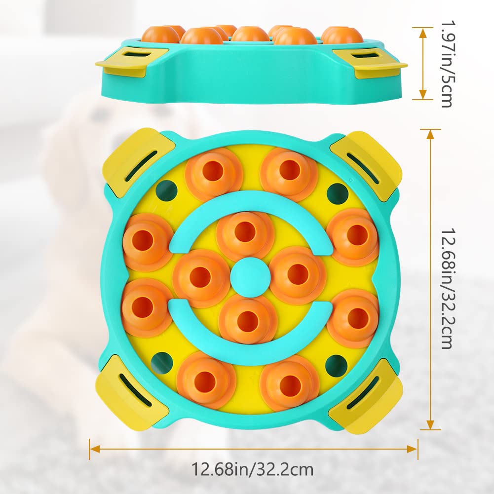 Barkwhiz Giocattolo interattivo per cani, giocattoli interattivi per cani, vari livelli di gioco, alimentatore lento per cani stimolazione mentale, puzzle per cani, giocattoli per cani di taglia Barkwhiz Giocattolo interattivo per cani, giocattoli interattivi per cani, vari livelli di gioco, alimentatore lento per cani stimolazione mentale, puzzle per cani, giocattoli per cani di taglia