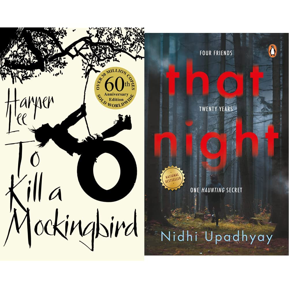 TO KILL A MOCKINGBIRD, LEE HARPER: 60th Anniversary Edition+That Night: Four Friends. Twenty Years. One Haunting Secret. Product Bundle