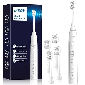 Amazon.co.jp: Amazon.co.jp限定 IKERY 電動歯ブラシ ソニック
