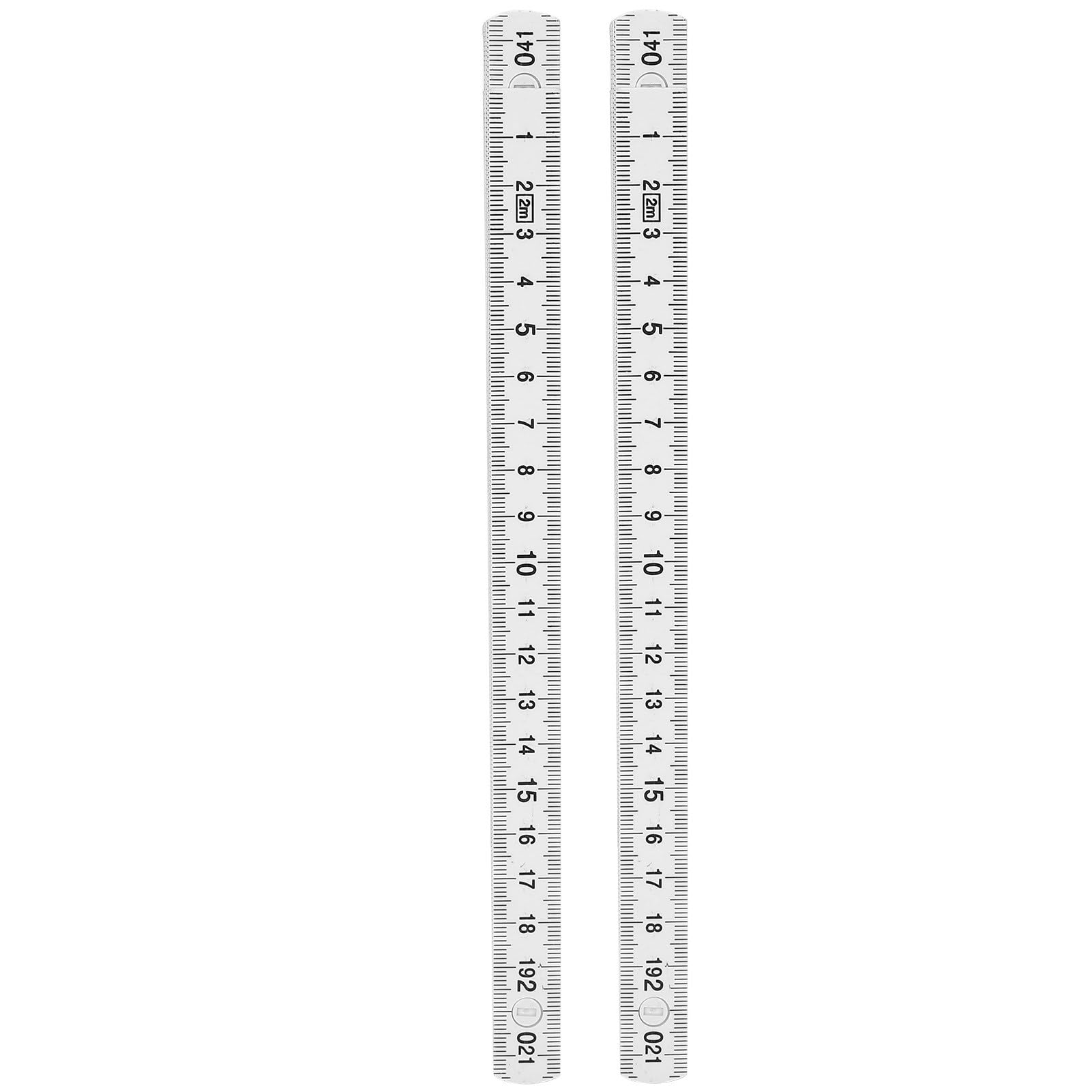 Carpenter 2m Rulers Meter Stick Folding Ruler Foldable Ruler Metric ...
