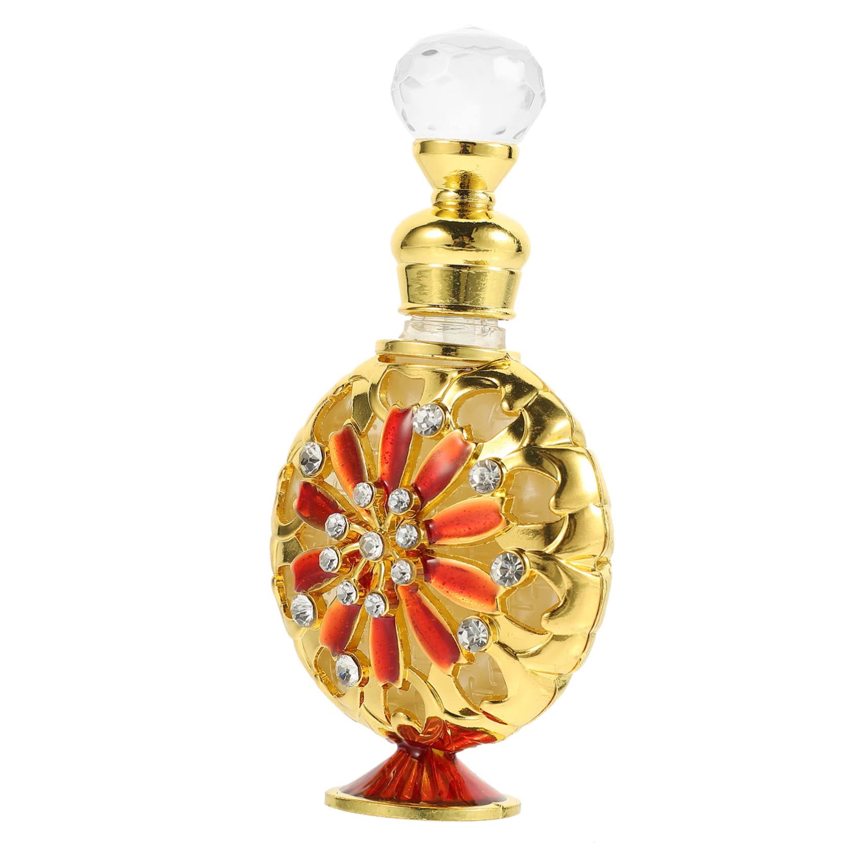 minkissy 2pezzi Bottiglia Di Profumo Ricaricabile Da Viaggio Contenitore Vintage Per Oli Essenziali Design Elegante e Pratico Per Cosmetici e Profumi Ottima Tenuta e Facile Da Riempire