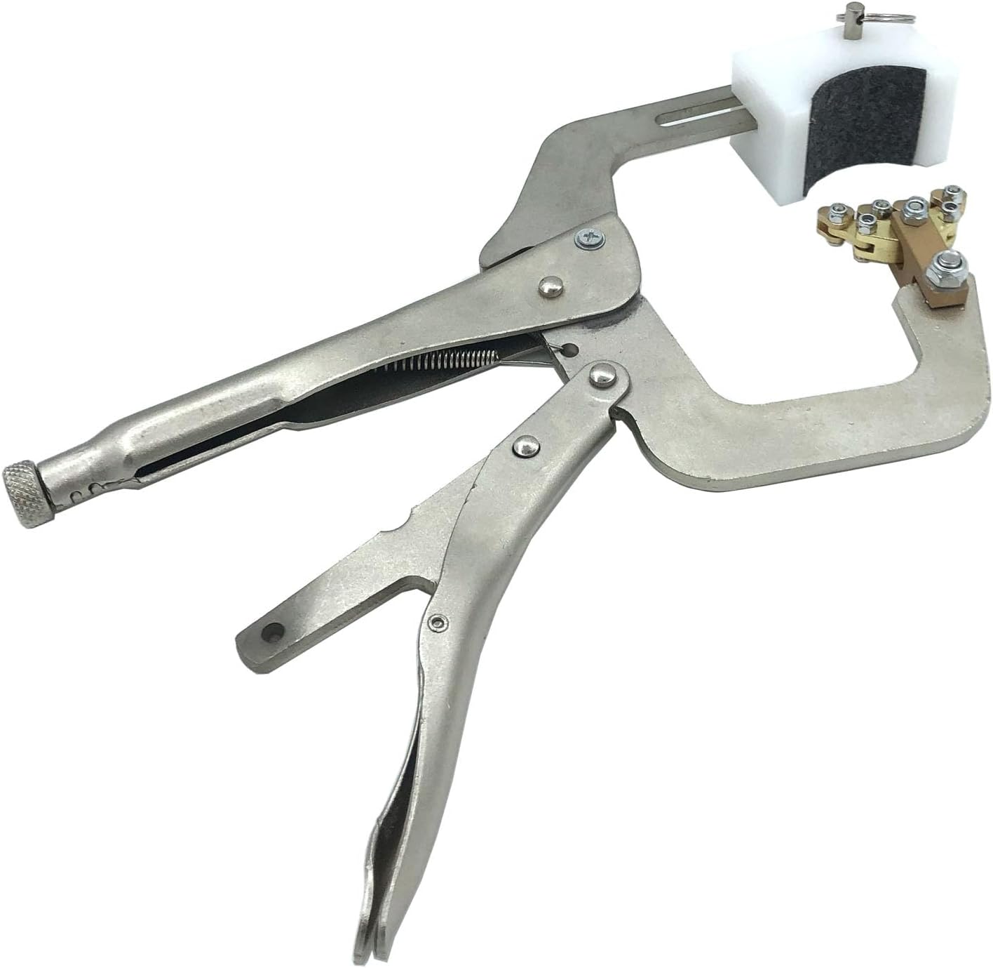 Guitar Fret Press Tool Include 1 Pcs Fret Pressing Installation Clamp and 4Pcs Neck Support Cauls, Electric Bass Guitar Luthier Repair Tool