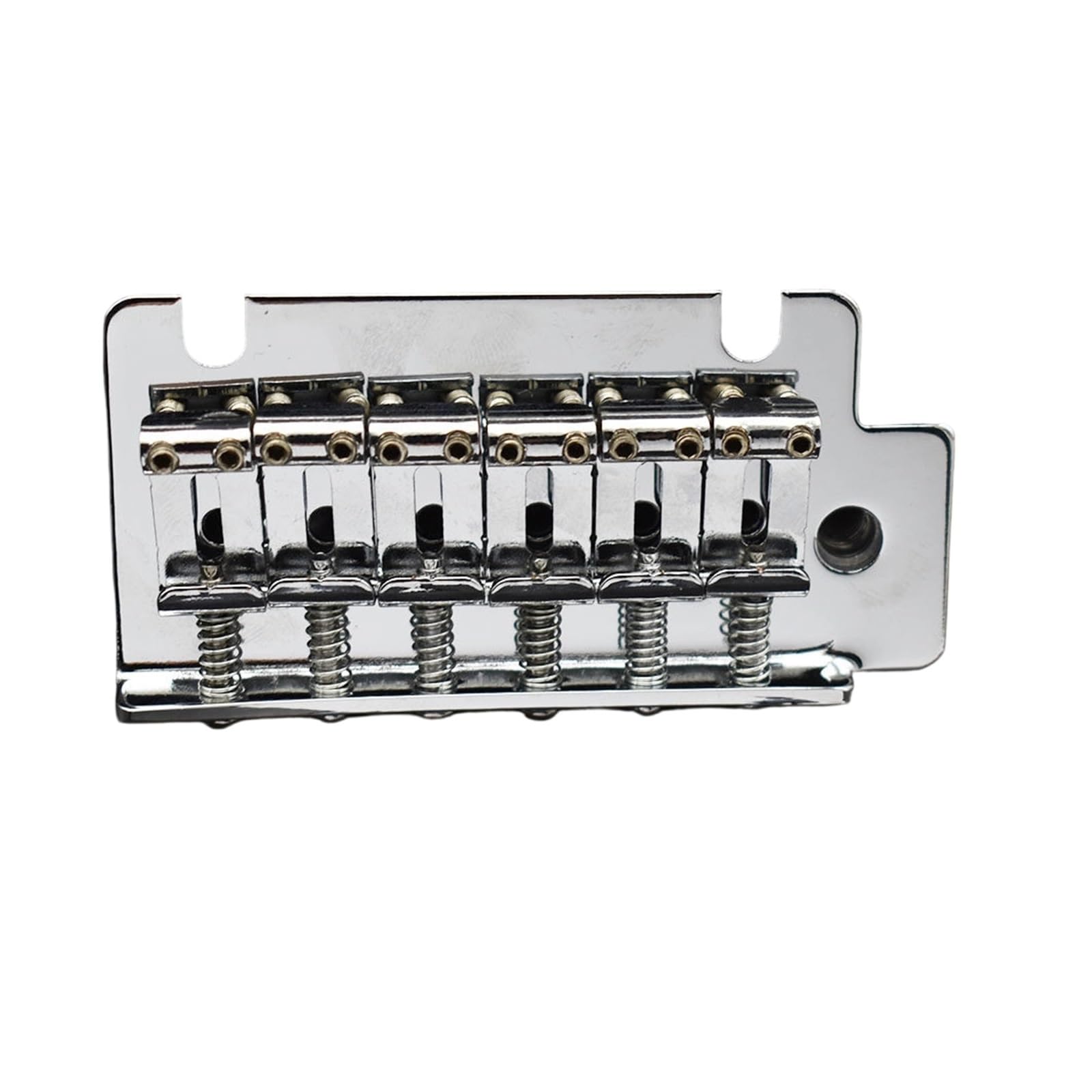 Standardowy mostek gitarowy Gitara Elektryczna Mały Podwójny Mostek Tremolo Struny I Akcesoria Kompletny Zestaw(Chrome)
