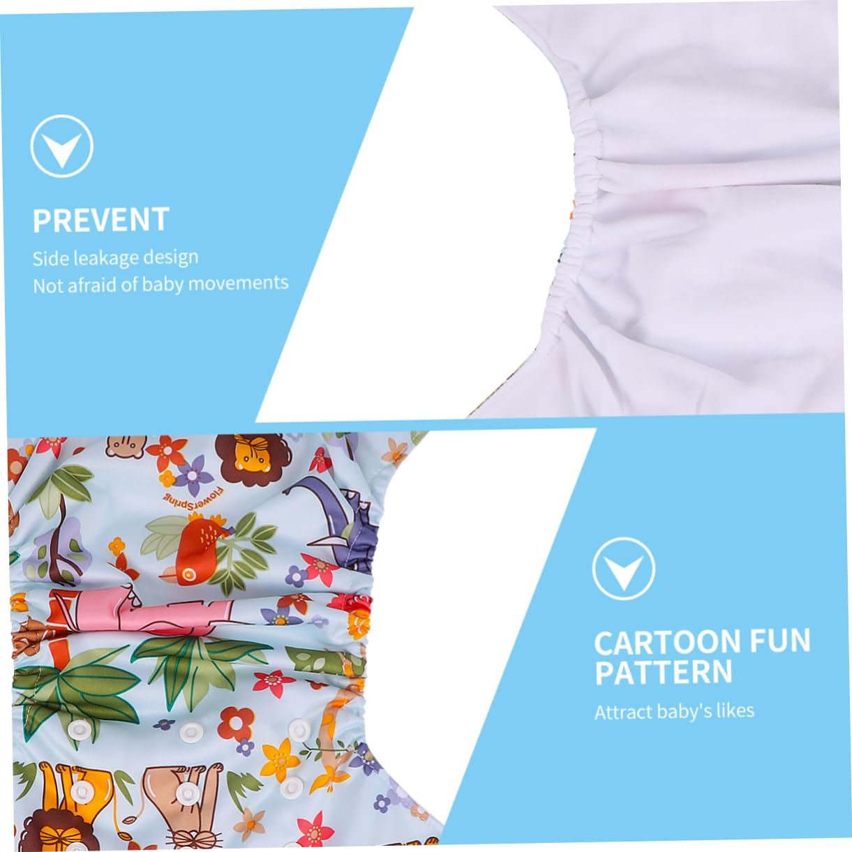 ibasenice 3piezas Pantalones De Entrenamiento Ajustables Para Reutilizables Impermeables y Transpirables Lavables Para Aprendizaje De Orinal Para Niñas