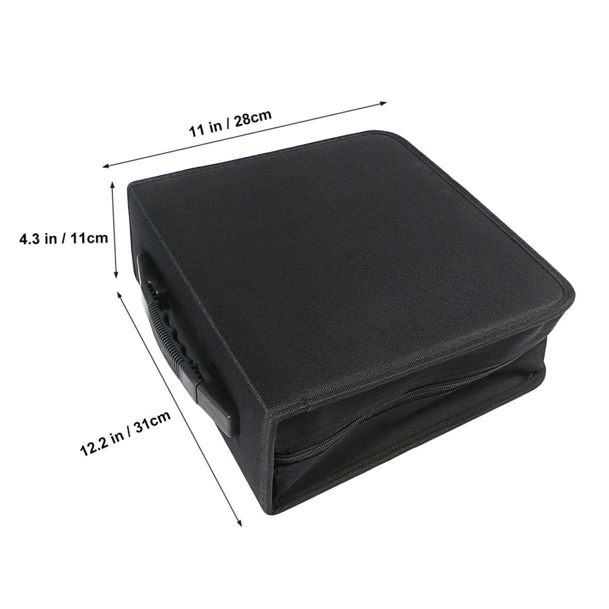 PLAFOPE Scatola CD Custodia Dvd Porta Album Dischi Borsa Organizer Trasporto Archiviazione Dischi Custodia Dvd
