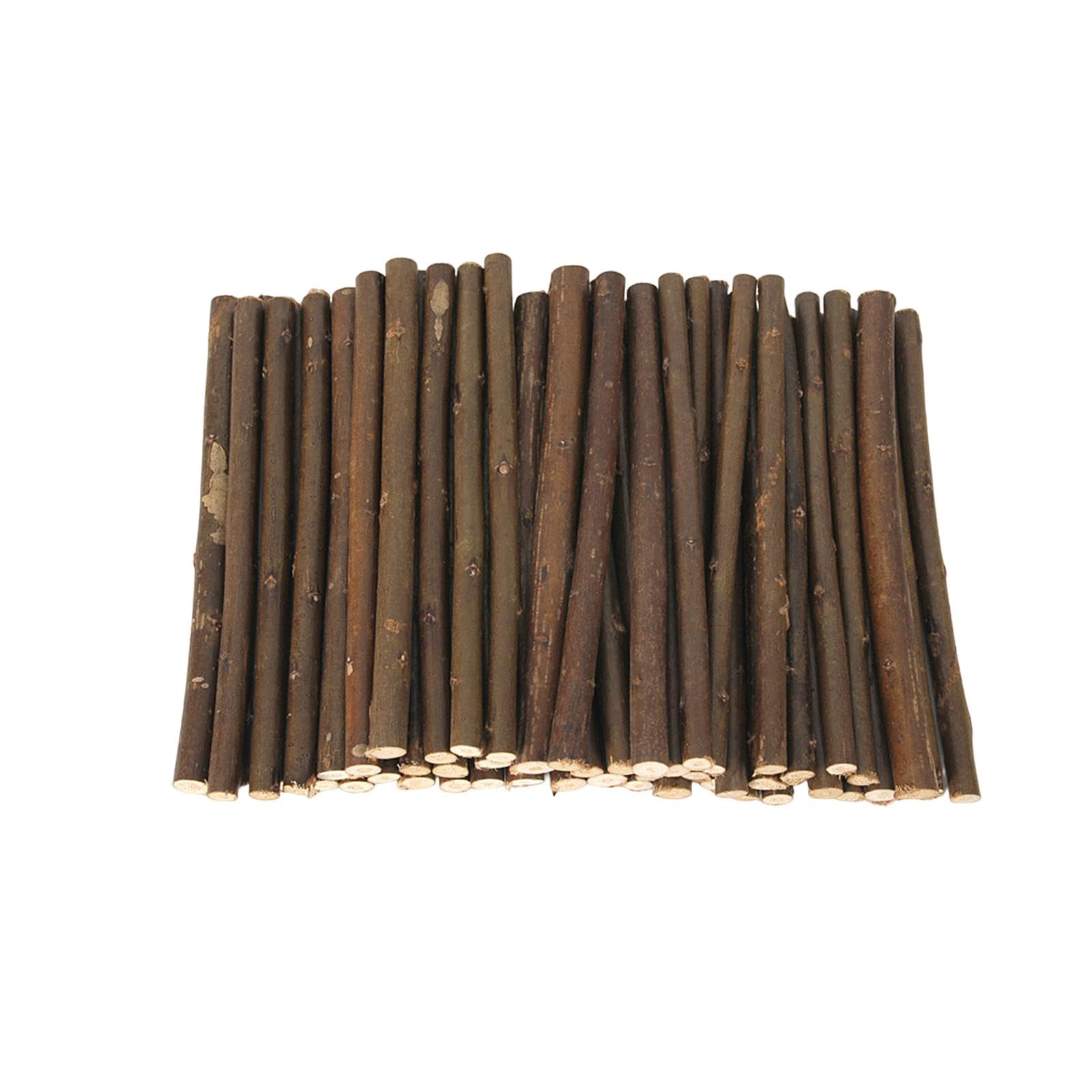 Generic 50 Pezzi Rami Legno Bastoncini Progetti Creativi Tronchetti Materiale Naturale Ottimi per Decorazione Casa Ambienti Notturni Matrimonio Negozio, 50 cm