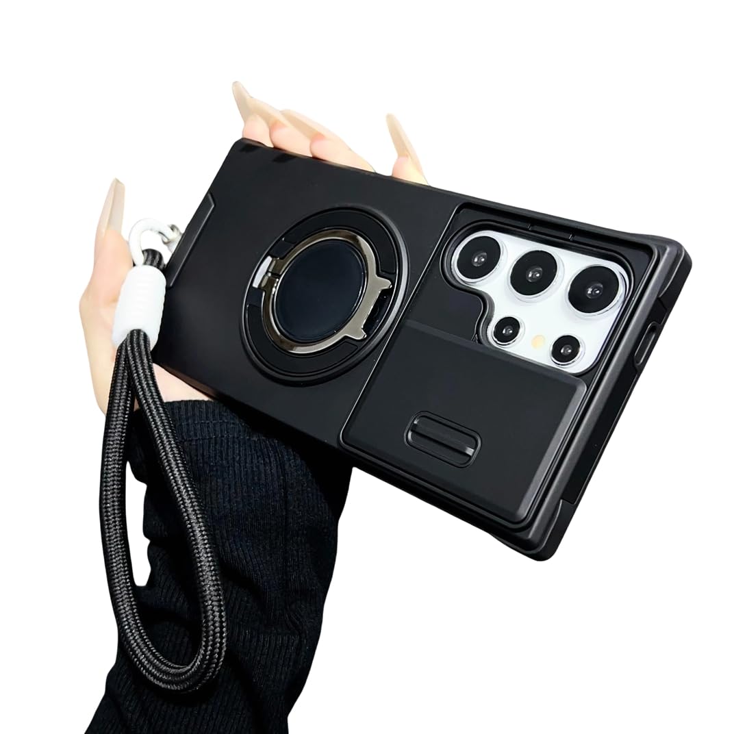 Coque antichoc Armor Samsung S23 Plus avec anneau aimanté et cache caméra intégré - 6
