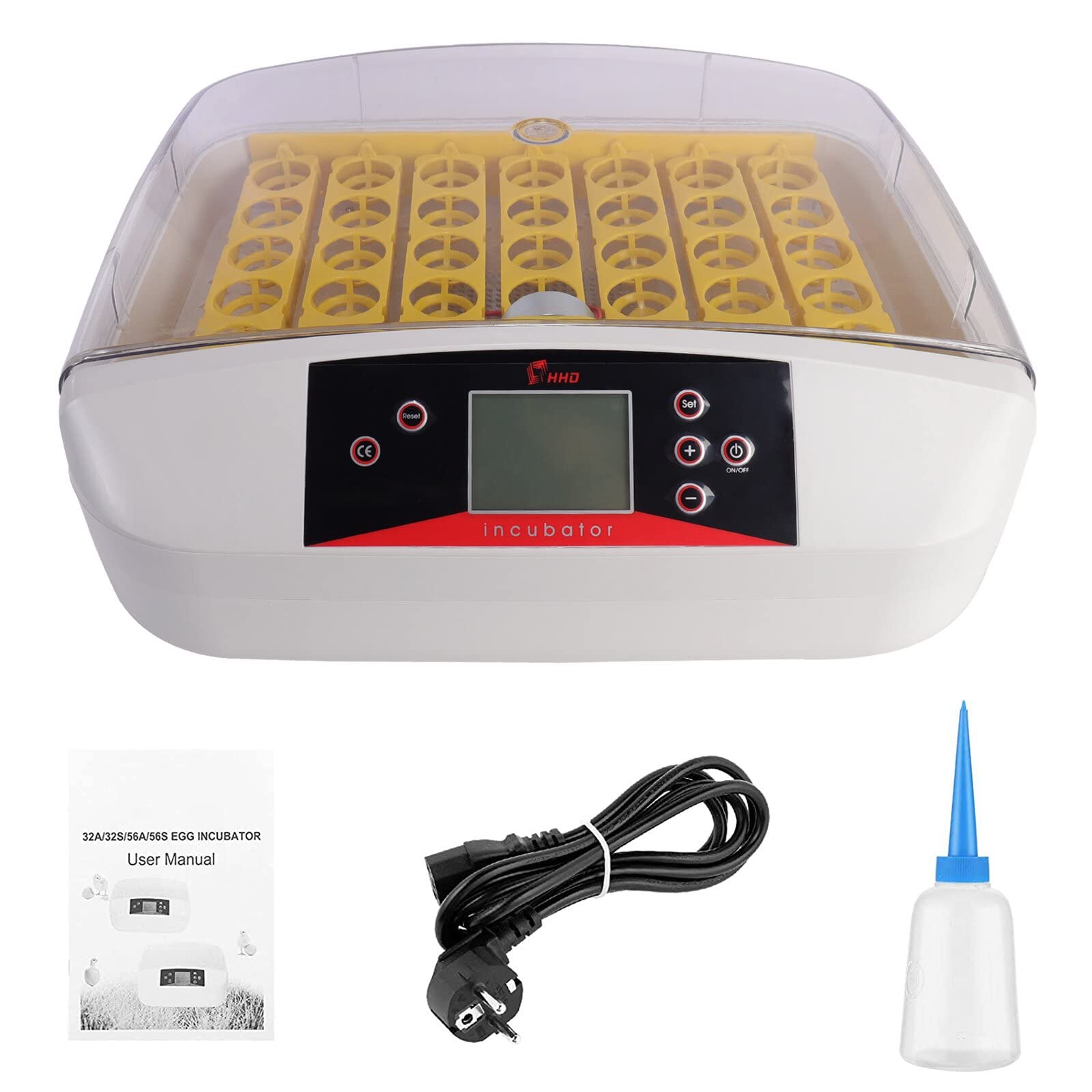ele ELEOPTION 41 Egg Automatic Digital Turning Incubator Chicken Bird Hatcher Temperature Egg Incubator?Ship from US?