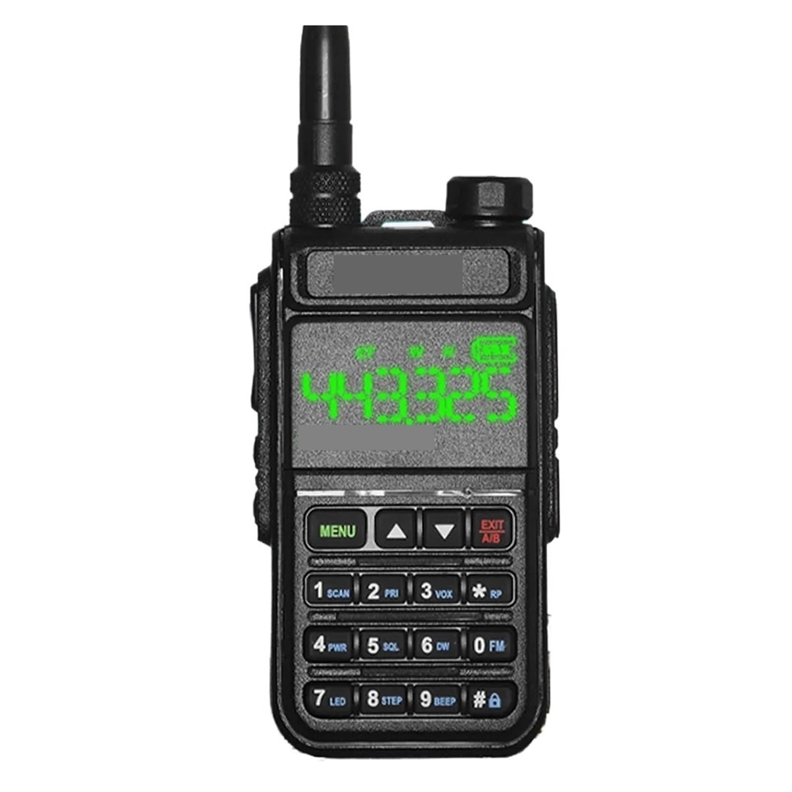 RT-850 6-pasmowy Radiotelefon Amatorski Z Szynką 128-kanałowy Walkie Talkie Pasmo Powietrzne Pełnozakresowy Skaner Policyjny Morskie Talkie(Add cable)