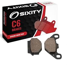 Sixity C6 Rear Ceramic Brake Pads for Kawasaki KXT250 Tecate 1985